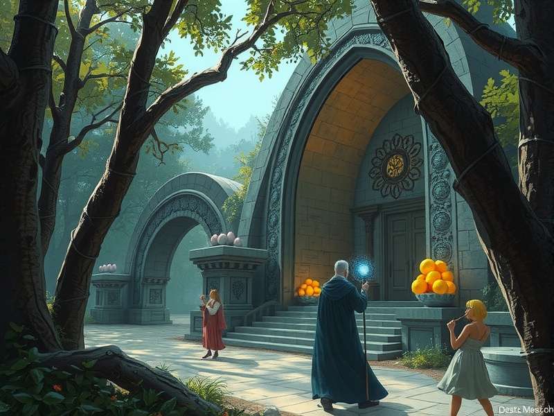 Ancient Prophecy Art from Forgotten Shrine Search Forgotten Shrine Search Ancient Lore Art